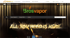 Desktop Screenshot of brothersvapor.com